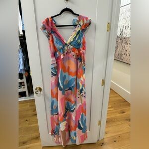 Hutch colorful maxi dress